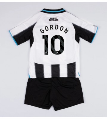 Newcastle United Anthony Gordon #10 Hjemmebanetrøje Børn 2025-26 Kortærmet (+ Korte bukser)